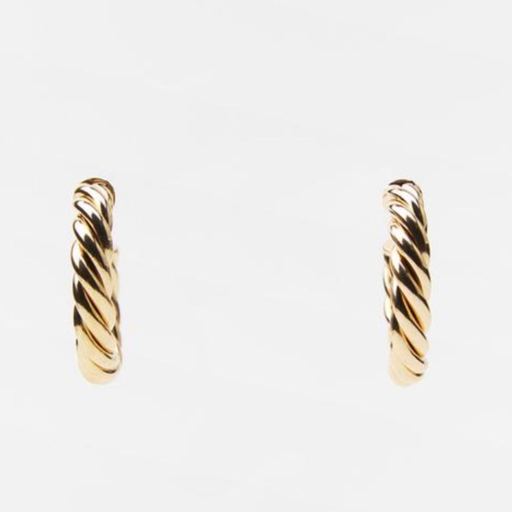 ZARA | Coiled Hoop Earrings